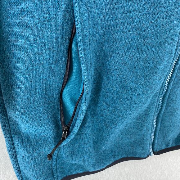 Under Armour Storm Cold Gear Loose Fit Full Zip Hoodie Jacket Blue Logo Mens XL - Picture 8 of 10